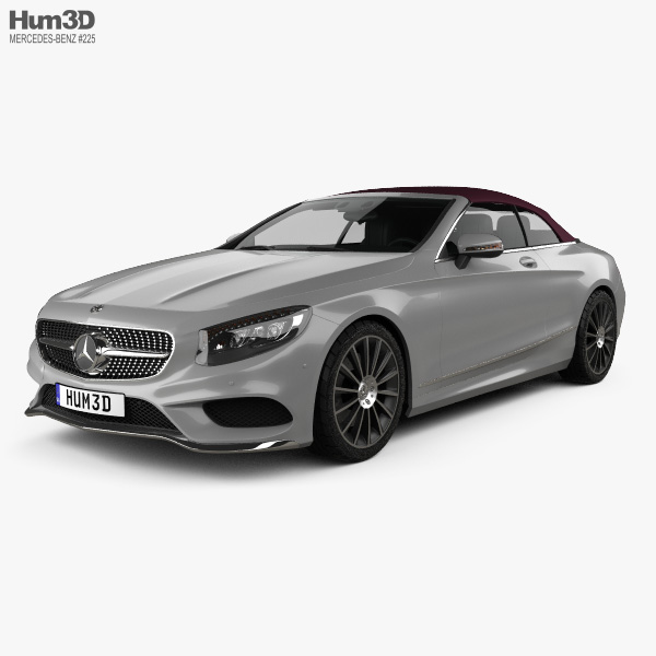 Mercedes-Benz S-клас AMG Line Кабріолет 2020 3D модель