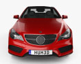 Mercedes-Benz E-class coupe AMG Sports Package 2017 3d model front view