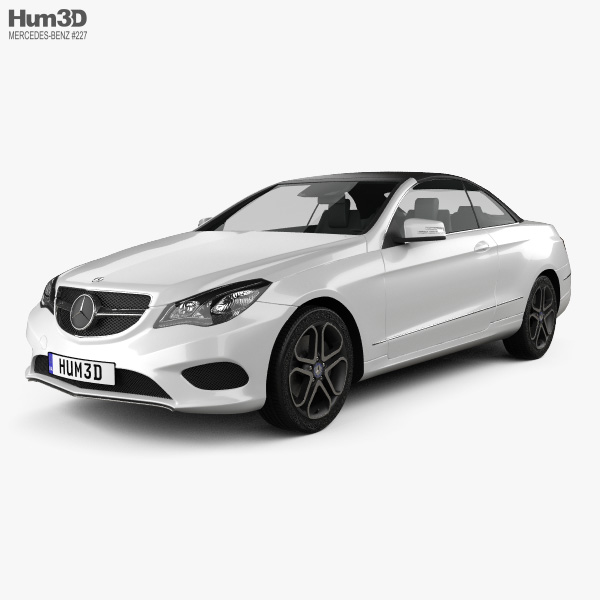 Mercedes-Benz Eクラス コンバーチブル 2017 3Dモデル