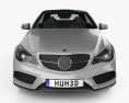 Mercedes-Benz Classe E Cabriolet AMG Sports Package 2017 Modèle 3d vue frontale