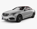 Mercedes-Benz E-Klasse Cabriolet AMG Sports Package mit Innenraum 2017 3D-Modell