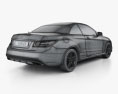 Mercedes-Benz Clase E descapotable AMG Sports Package con interior 2017 Modelo 3D