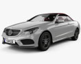 Mercedes-Benz Classe E Convertibile AMG Sports Package con interni 2017 Modello 3D