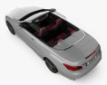 Mercedes-Benz Classe E Convertibile AMG Sports Package con interni 2017 Modello 3D vista dall'alto