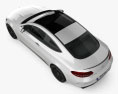 Mercedes-Benz C级 AMG Coupe 2018 3D模型 顶视图