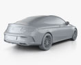Mercedes-Benz C 클래스 AMG 쿠페 2018 3D 모델 