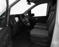 Mercedes-Benz Metris Panel Van з детальним інтер'єром 2017 3D модель seats