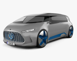 3D model of Mercedes-Benz Vision Tokyo 2015