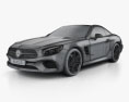 Mercedes-Benz SL-клас (R231) 2018 3D модель wire render