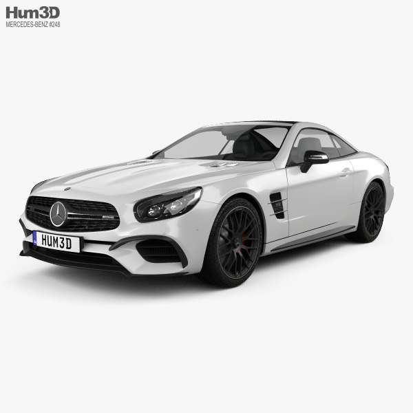 Mercedes-Benz SL-class (R231) SL 63 AMG 2018 3D model