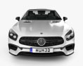 Mercedes-Benz SL级 (R231) SL 63 AMG 2018 3D模型 正面图
