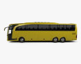Mercedes-Benz Travego M Bus 2009 3D-Modell Seitenansicht