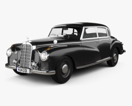 Mercedes-Benz 300 (W186) Limousine 1951 3D model