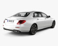 Mercedes-Benz E级 (V213) L 2020 3D模型 后视图