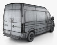 Mercedes-Benz Sprinter Пасажирський фургон SWB HR з детальним інтер'єром 2016 3D модель