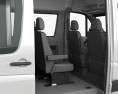 Mercedes-Benz Sprinter Passenger Van SWB HR with HQ interior 2016 3d model