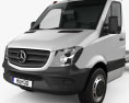 Mercedes-Benz Sprinter Cabina Simple Chassis LWB 2016 Modelo 3D