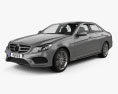 Mercedes-Benz E 클래스 (W212) AMG Sports Package 2016 3D 모델 