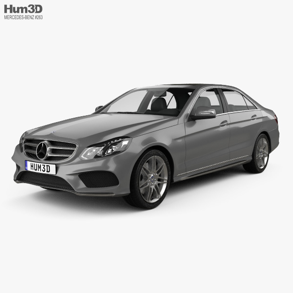 Mercedes-Benz Classe E (W212) AMG Sports Package 2016 Modèle 3D
