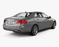 Mercedes-Benz E 클래스 (W212) AMG Sports Package 2016 3D 모델  back view