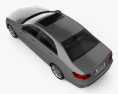Mercedes-Benz E级 (W212) AMG Sports Package 2016 3D模型 顶视图