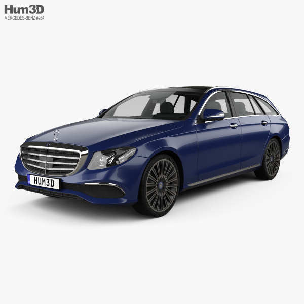 Mercedes-Benz Classe E (S213) Exclusive Line estate 2019 Modèle 3D