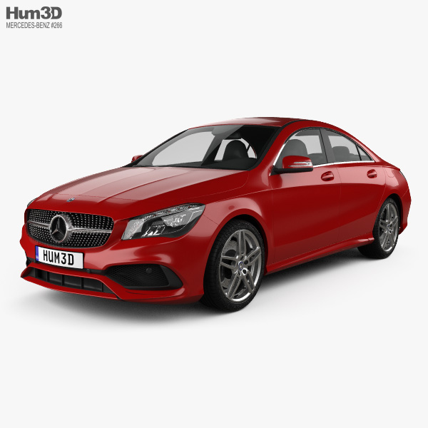 Mercedes-Benz CLA-class (C117) AMG 2019 3D model