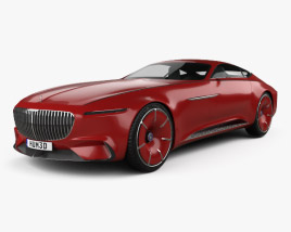 Mercedes-Benz Vision Maybach 6 2017 Modèle 3D