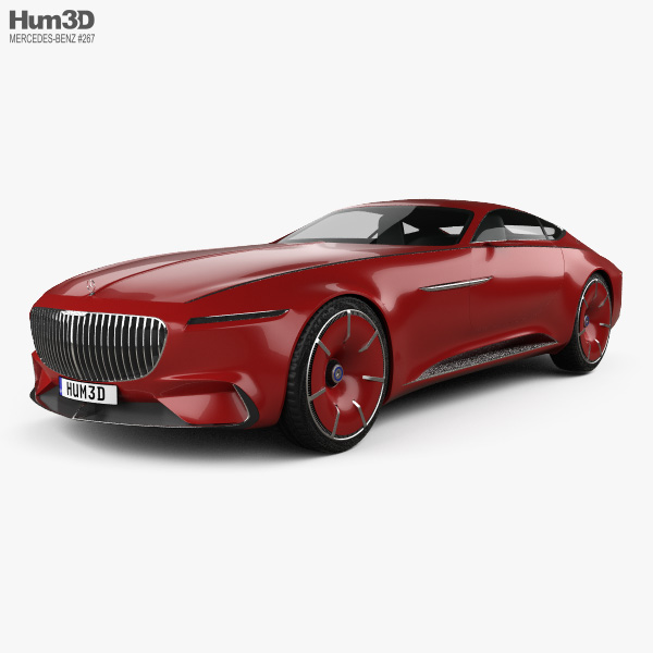 Mercedes-Benz Vision Maybach 6 2017 3D model