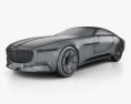 Mercedes-Benz Vision Maybach 6 2017 3D 모델  wire render