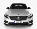 Mercedes-Benz GLC-Klasse (C253) Coupe 2019 3D-Modell Vorderansicht