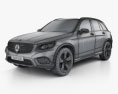 Mercedes-Benz GLC级 (X205) F-Cell 2019 3D模型 wire render