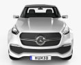 Mercedes-Benz Clase X Concepto stylish explorer 2018 Modelo 3D vista frontal