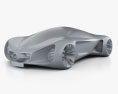 Mercedes-Benz Biome 2010 Modèle 3d clay render