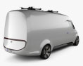 Mercedes-Benz Vision Van 2016 3D模型 后视图