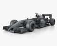 Force India VJM09 2016 3d model wire render