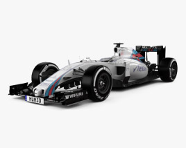 3D model of Williams FW38 2016