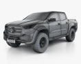 Mercedes-Benz Clase X Concepto powerful adventurer 2018 Modelo 3D wire render