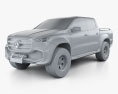 Mercedes-Benz X级 概念 powerful adventurer 2018 3D模型 clay render