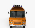 Mercedes-Benz L 508 D Emergency Command Vehicle 1978 3Dモデル front view
