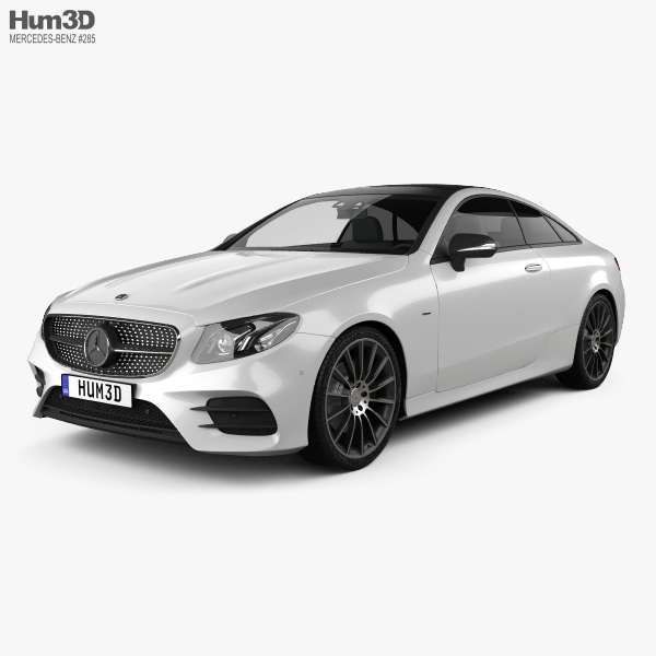 Mercedes-Benz E-class (C238) Coupe AMG Line 2019 3D model