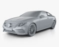 Mercedes-Benz E级 (C238) Coupe AMG Line 2019 3D模型 clay render