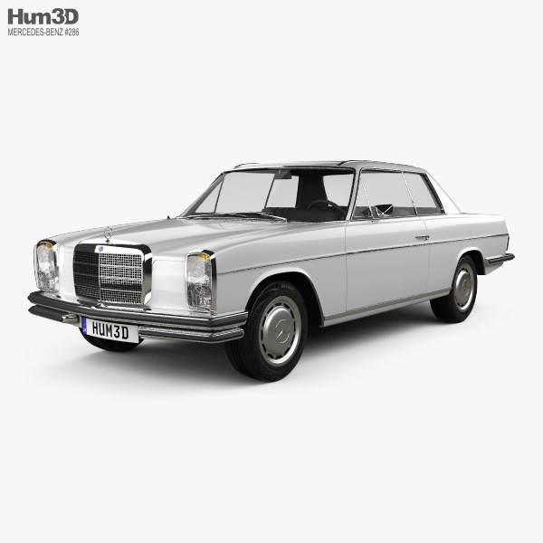 Mercedes-Benz W114 1968 3D模型