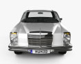 Mercedes-Benz W114 1968 3D模型 正面图