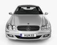 Mercedes-Benz CLK级 (C209) coupe 2008 3D模型 正面图
