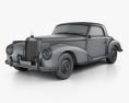 Mercedes-Benz 300 (W188) S coupe 1951 3d model wire render