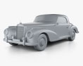 Mercedes-Benz 300 (W188) S coupe 1951 3d model clay render