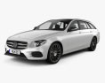 Mercedes-Benz E级 (S213) AMG Line estate 2019 3D模型