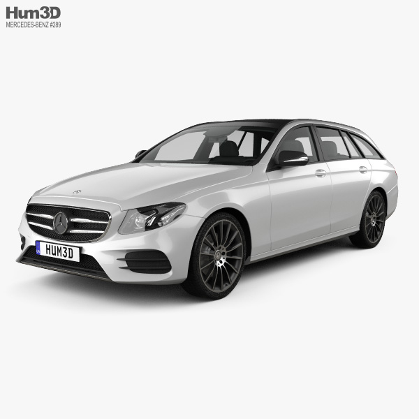 Mercedes-Benz E-class (S213) AMG Line estate 2019 3D model