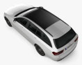 Mercedes-Benz E级 (S213) AMG Line estate 2019 3D模型 顶视图